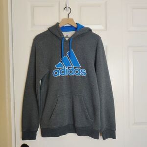 Adidas warm pullover hoodie sz S
